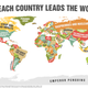 Illustration for article titled This cheeky map shows what each country leads the world in